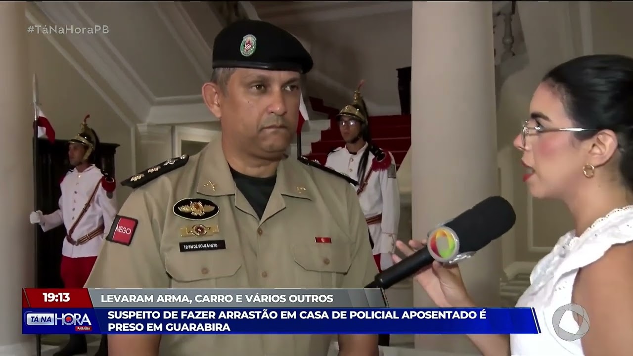 Polícia prende dupla suspeita de invadir casa de policial - Abnny Caetano