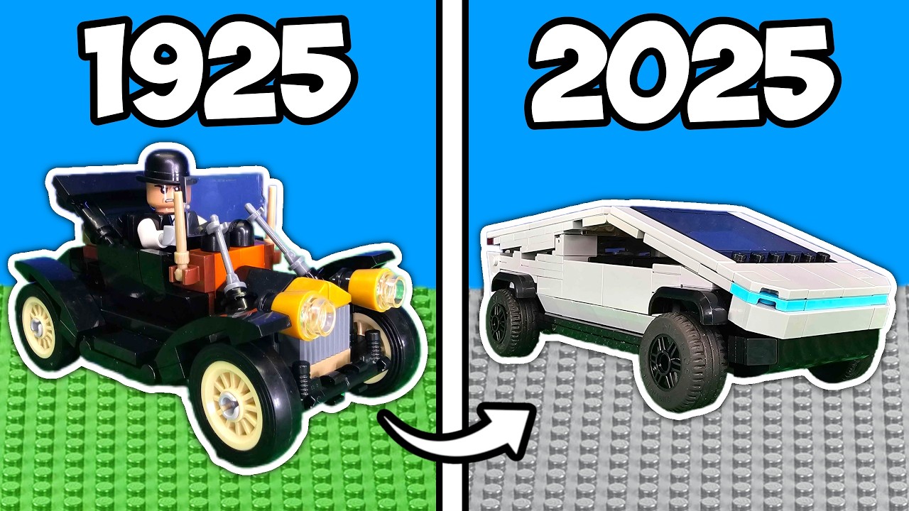 Я протестировал 100-летние машинки LEGO...