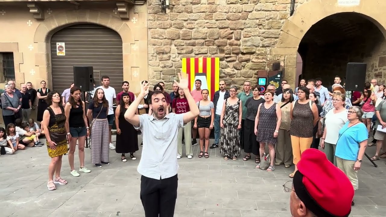20250623 04 Solsona Flama del Canigó 2025 - Cant dels Segadors