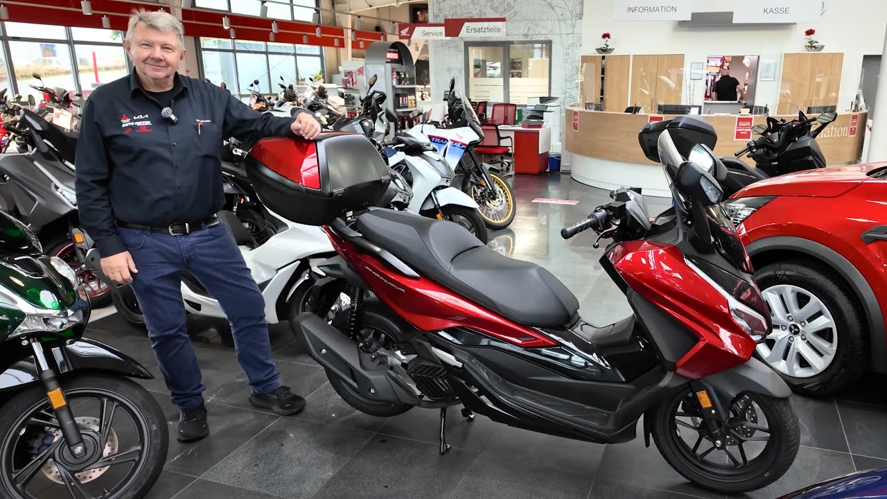 B196 Wohnmobil Zweiräder 2025: Honda Forza 125