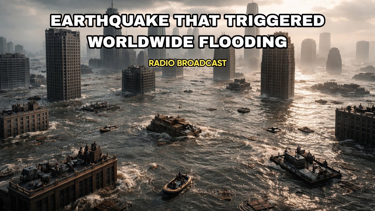 You Are Listening to the Radio During the Earthquake That Triggered Great Global Flooding