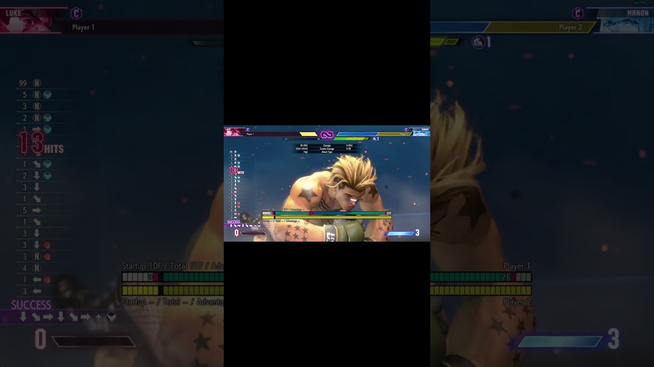 SF6 Luke New Max Damage (Hard) - #streetfighter6 #sf6luke #sf6combos #foryou #fyp #streetfighter