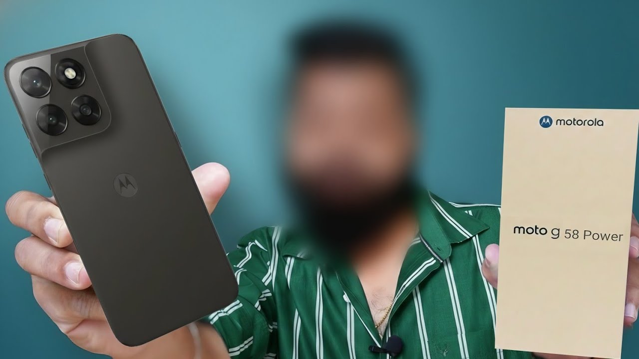 Moto G58 Power Unboxing, review & launch date