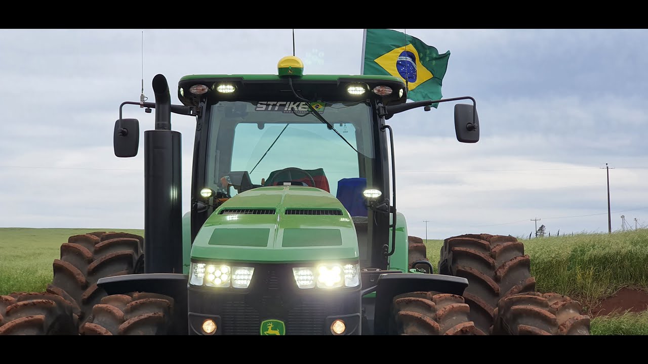 primeira vez trocando óleo do 8370R🚜