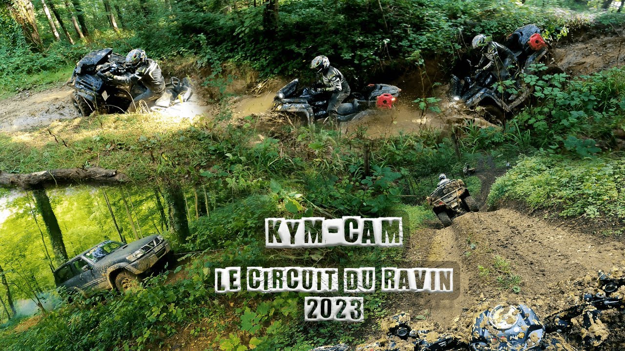Le Circuit Du Ravin 2023: Des quads/motos/buggy/4x4 patauges dans la glaise,la forêt et les champs🔥🔥