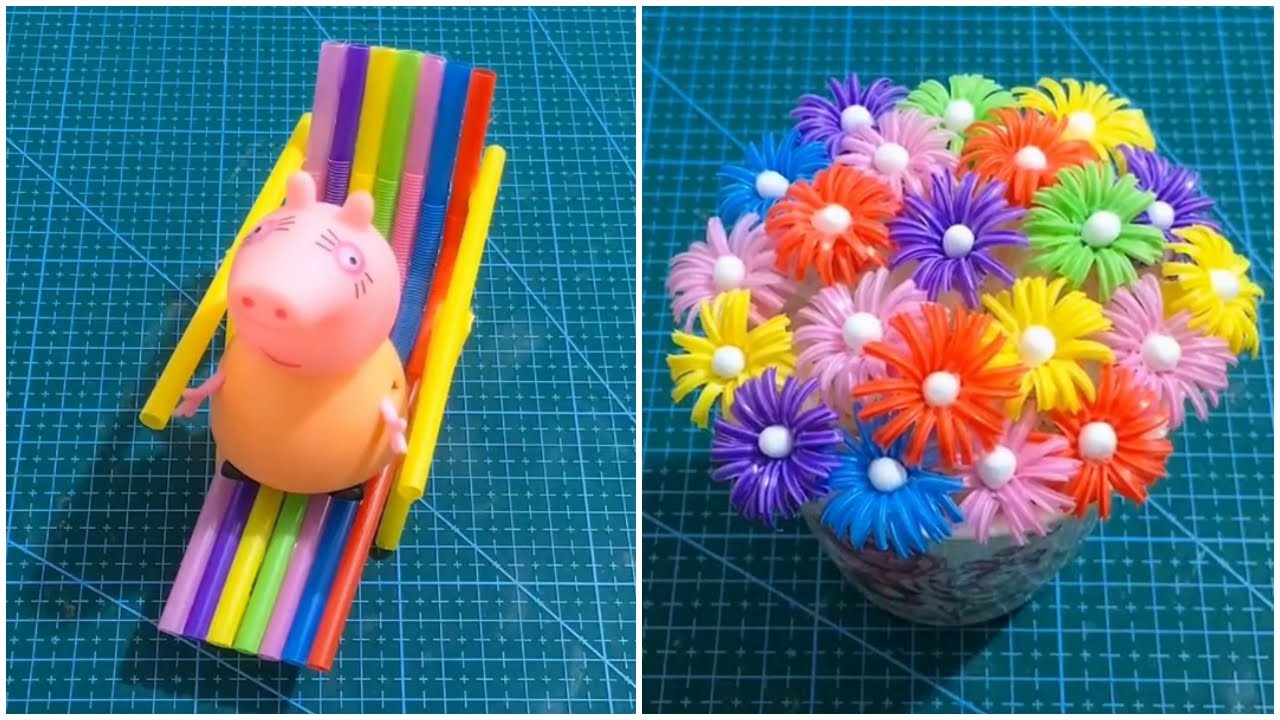 DIY Straw Crafts Creative Decorative Ideas