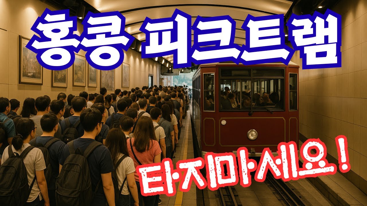 홍콩 피크 트램(Peak Tram) 타지 마세요!  빅토리아 피크를 만나는 또다른 방법