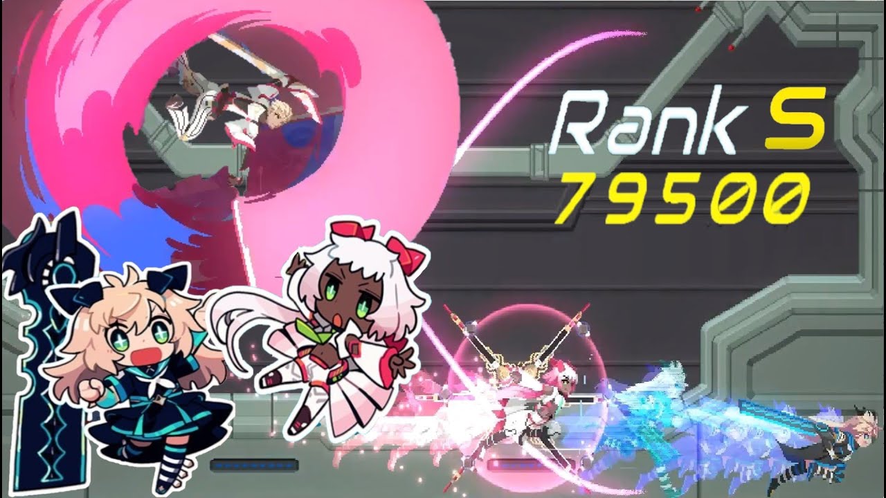 COGEN: Sword of Rewind Yuji & Akasha Boss (No Hit) / Stage 5 S-Rank Story  / Action Pixel 大鳥こはくと刻の剣