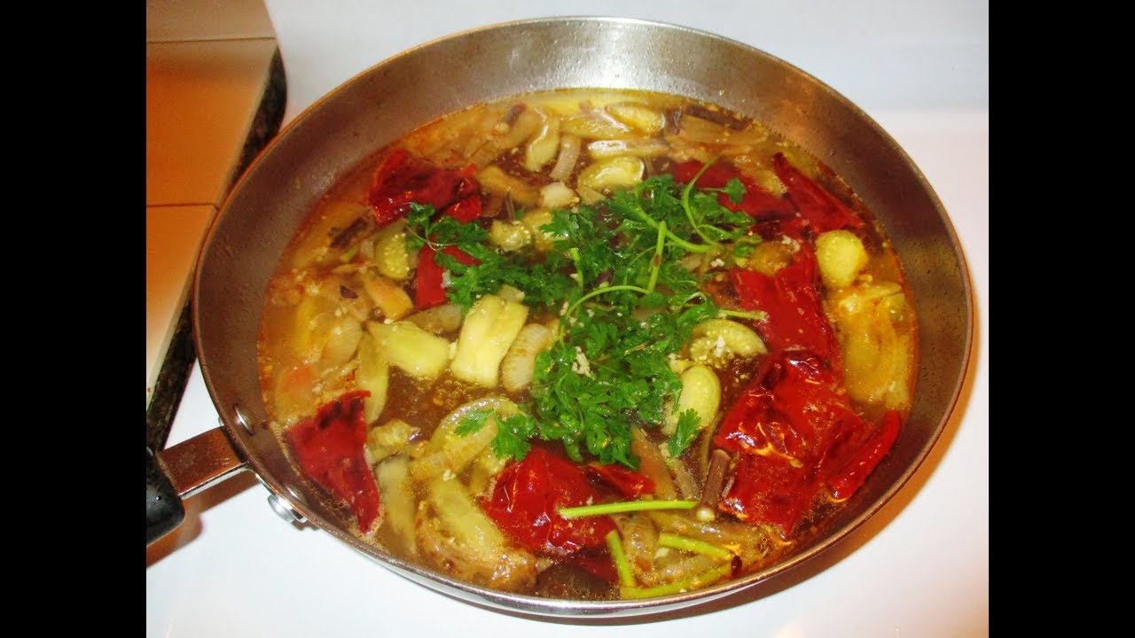 Caldo Gallo de Xoconostle (Guisado) Estilo Guanajuato