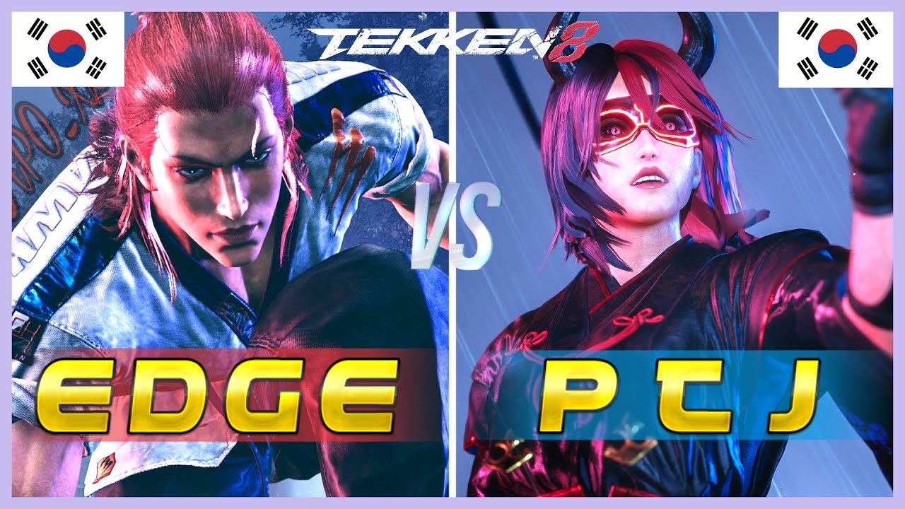 Tekken 8 ▰ Edge (Rank #1 Hwoarang) Vs PTJ (Rank #1 Jun Kazama) ▰ Ranked Matches