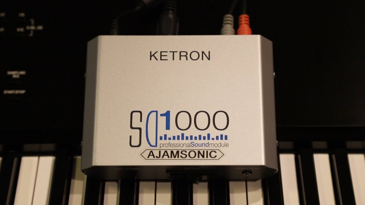 Ketron SD1000 Professional Sound Module Demo (AJAMsonic)