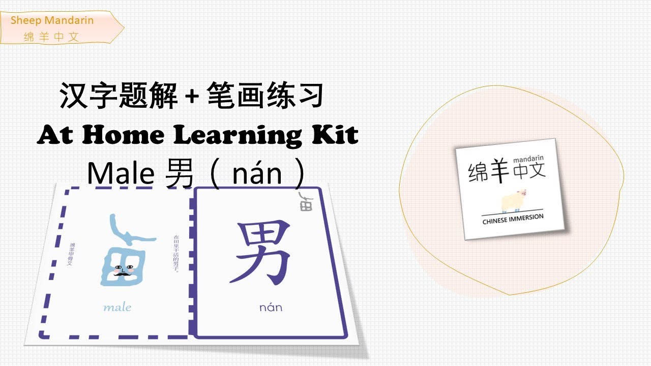 【汉字题解】male【男】n&aacute;n 男耕女织