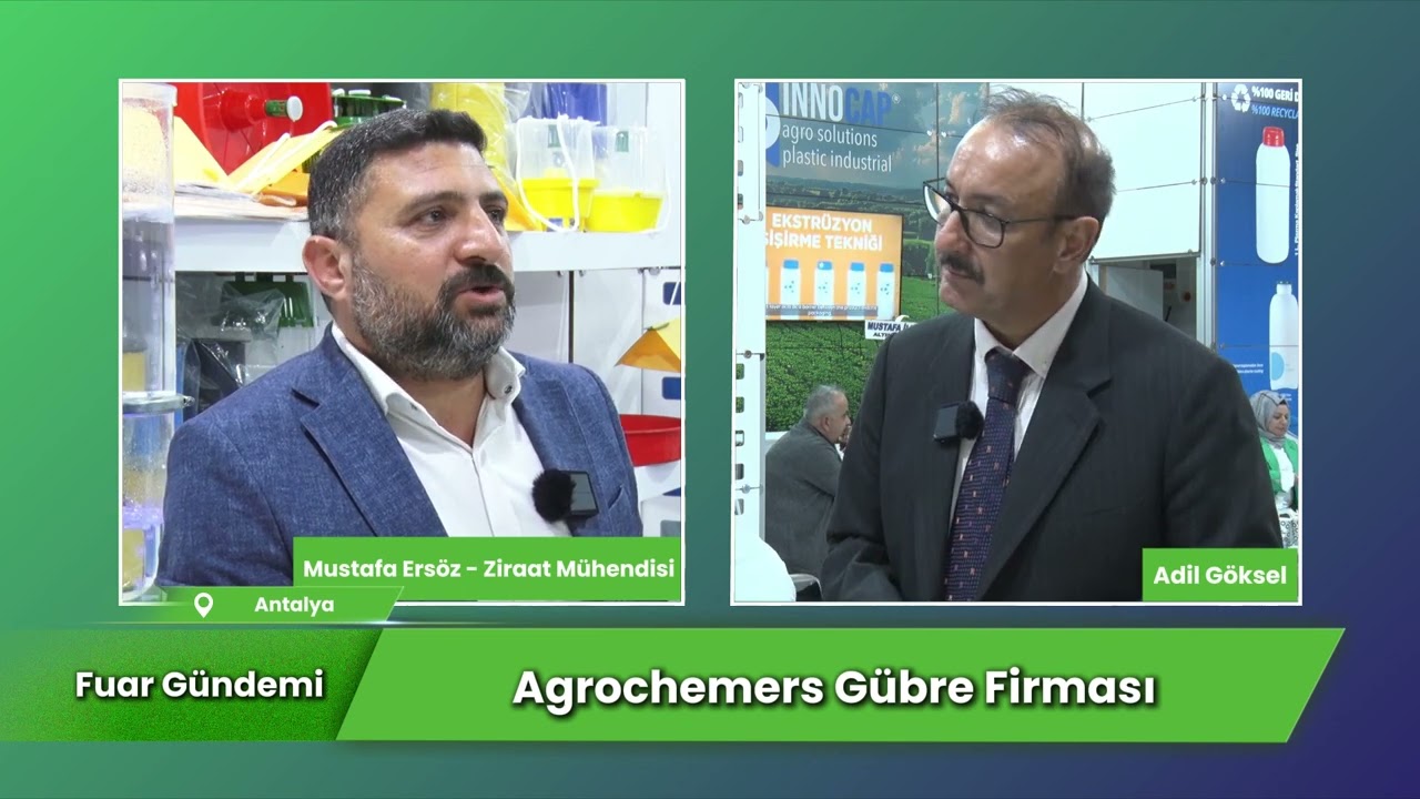 AGROCHEMERS GÜBRE   ANTALYA GROWTECH TARIM FUARI 2024, MUSTAFA ERSÖZ