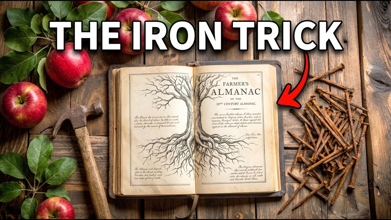 Burying Rusty Nails Triples Fruit Production — The Iron 
