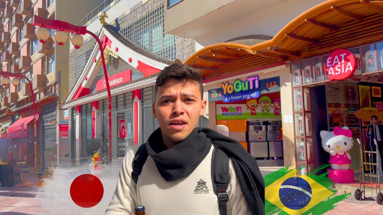 Visitei a MAIOR  COLÔNIA ORIENTAL fora da Ásia!