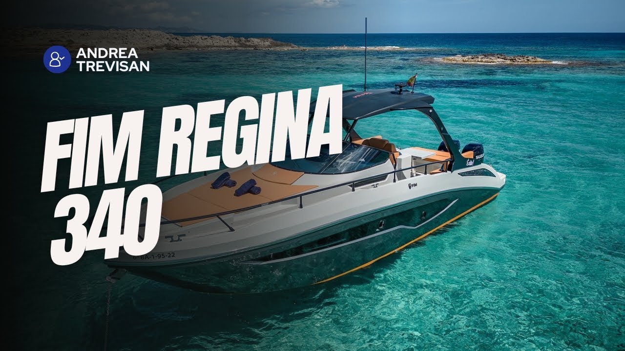 FIM Regina 340 - natante con spazi da yacht.