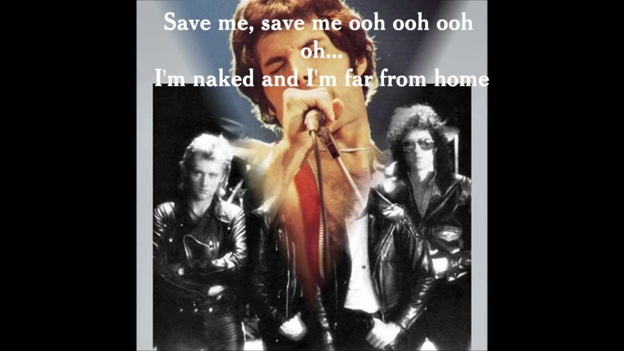 Queen - Save Me - Lyrics