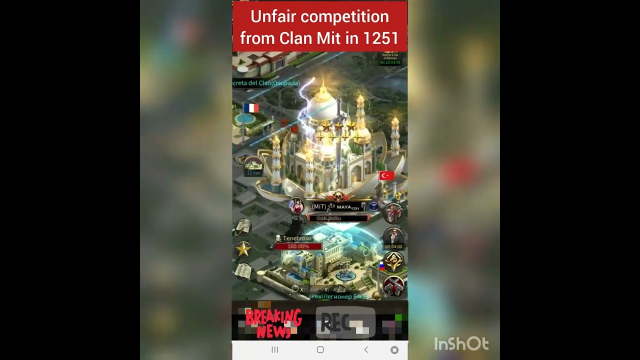 Unfair competition from Clan Mit in 1251   #mafiacity #city1251 #yottagames