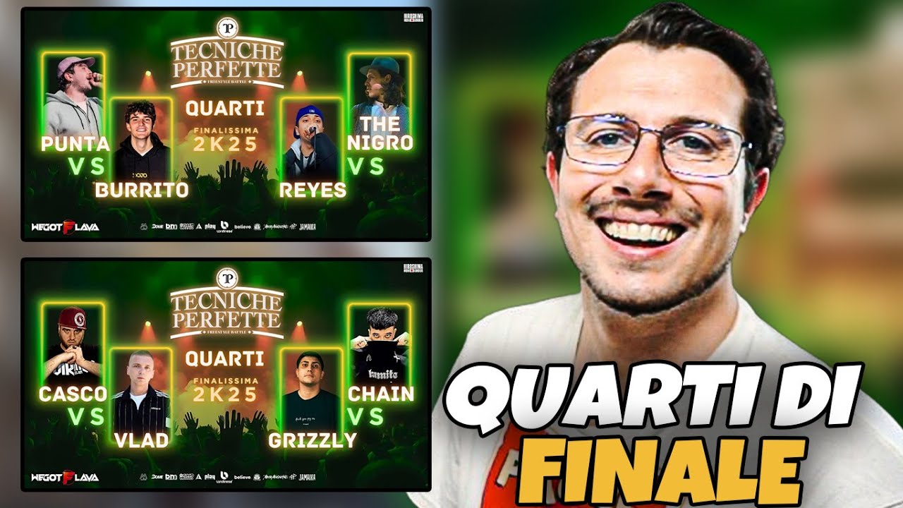 Reaction ai Quarti di Finale Tecniche Perfette 2025
