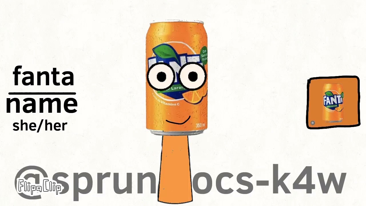 My sprunki oc fanta (for coca cola and pespi family)