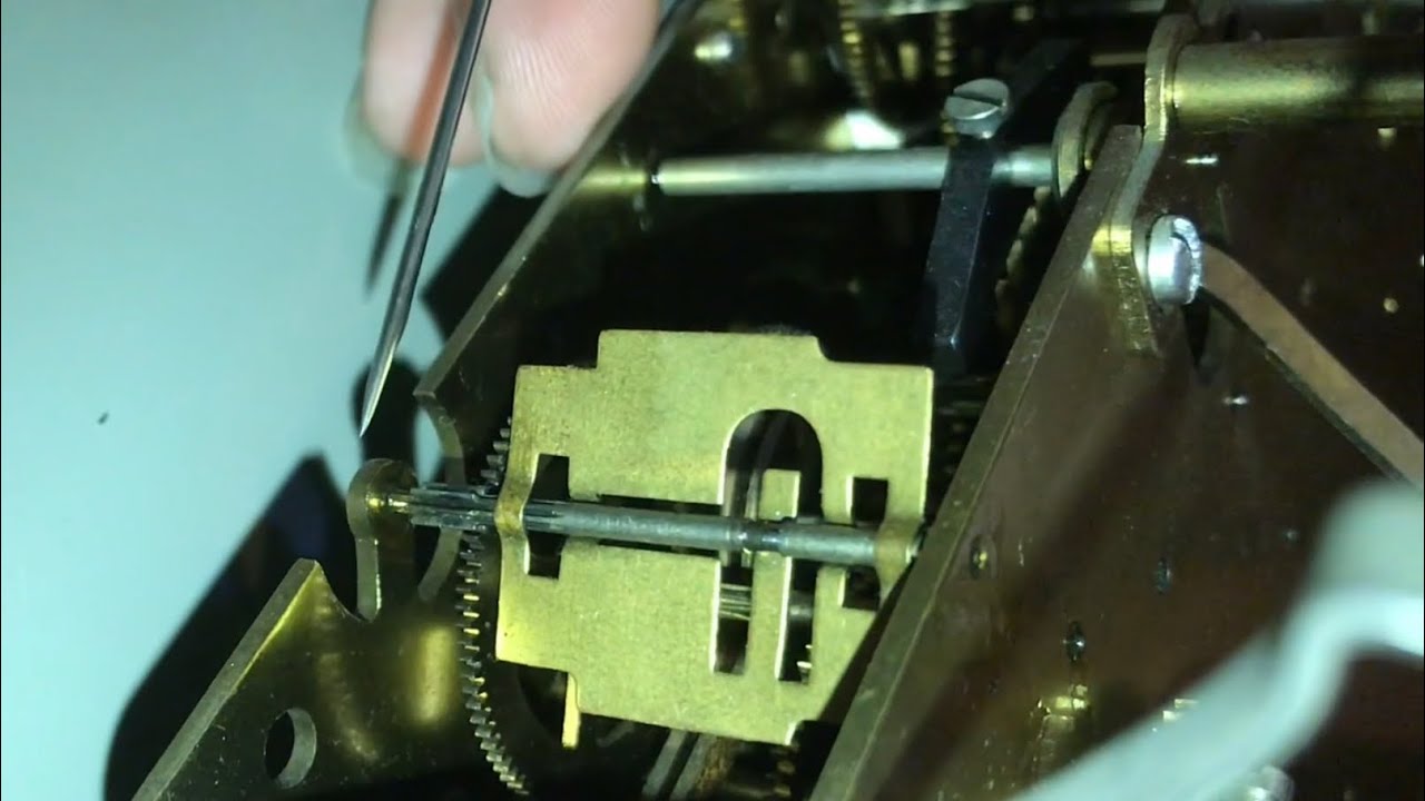 OILING our 45-year-old grandfather clock (it’s been running every day)