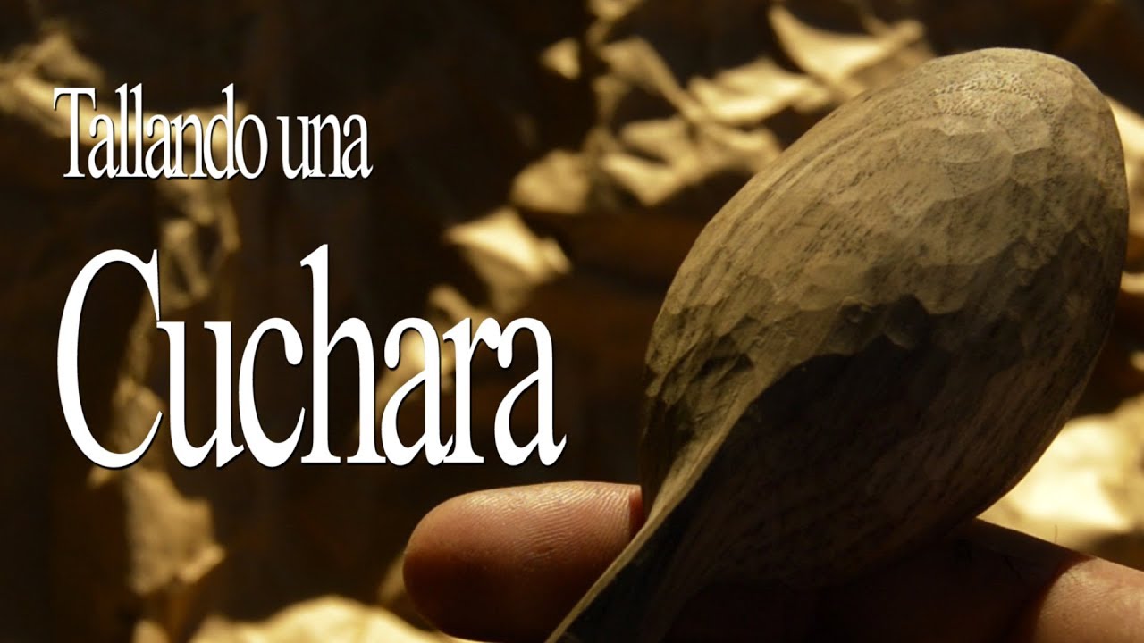 Talla en verde (cuchara de madera)