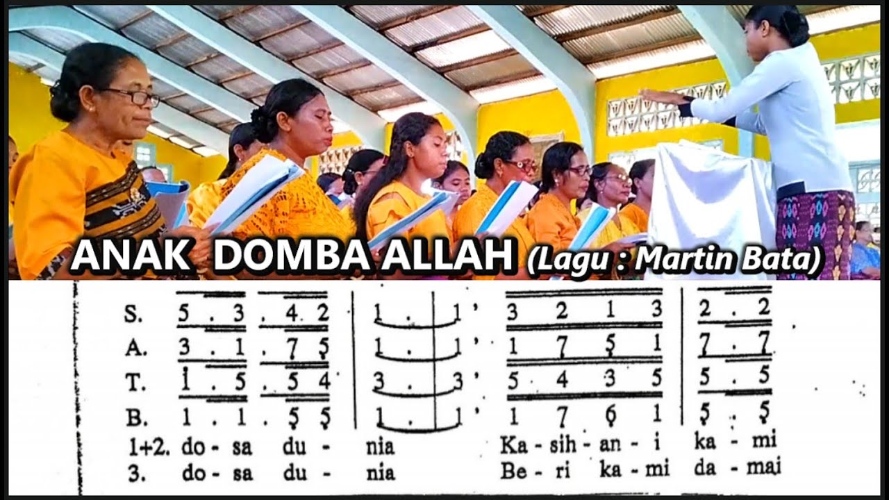 Paskah 2025 : Anak Domba Allah, Lagu Martin Bata Arransemen Yustin Genohon SVD