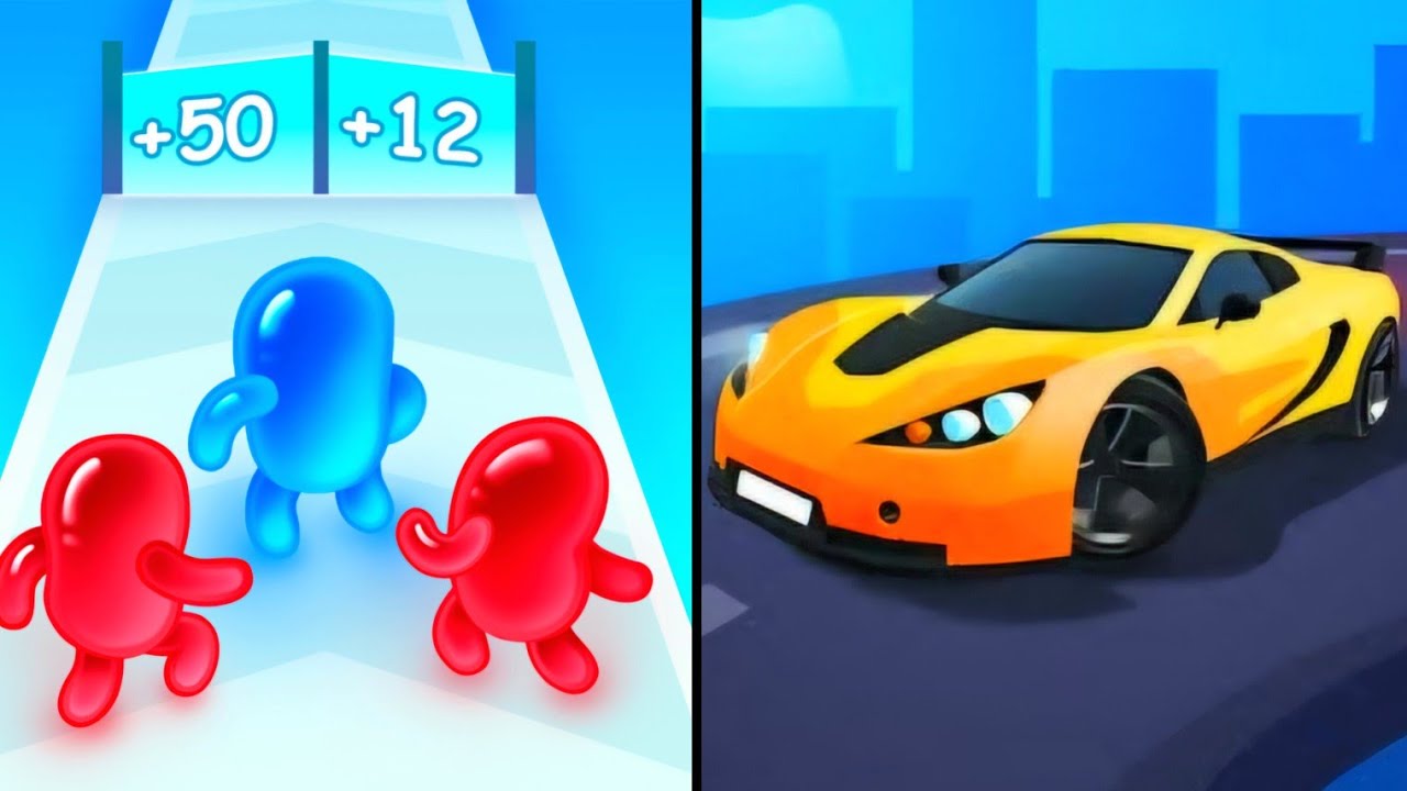 🔥 Join Blob Clash 3D vs Race Master | Hard Level Challange | Full Gameplay 🔥🎮