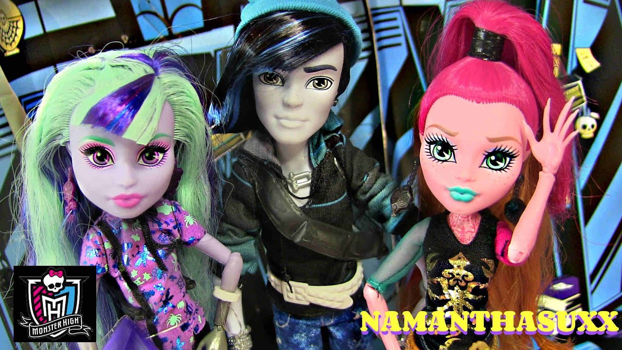 MONSTER HIGH NEW SCAREMESTER INVISIBILLY GIGI GRANT TWYLA BOOGIE REVIEW VIDEO!!!