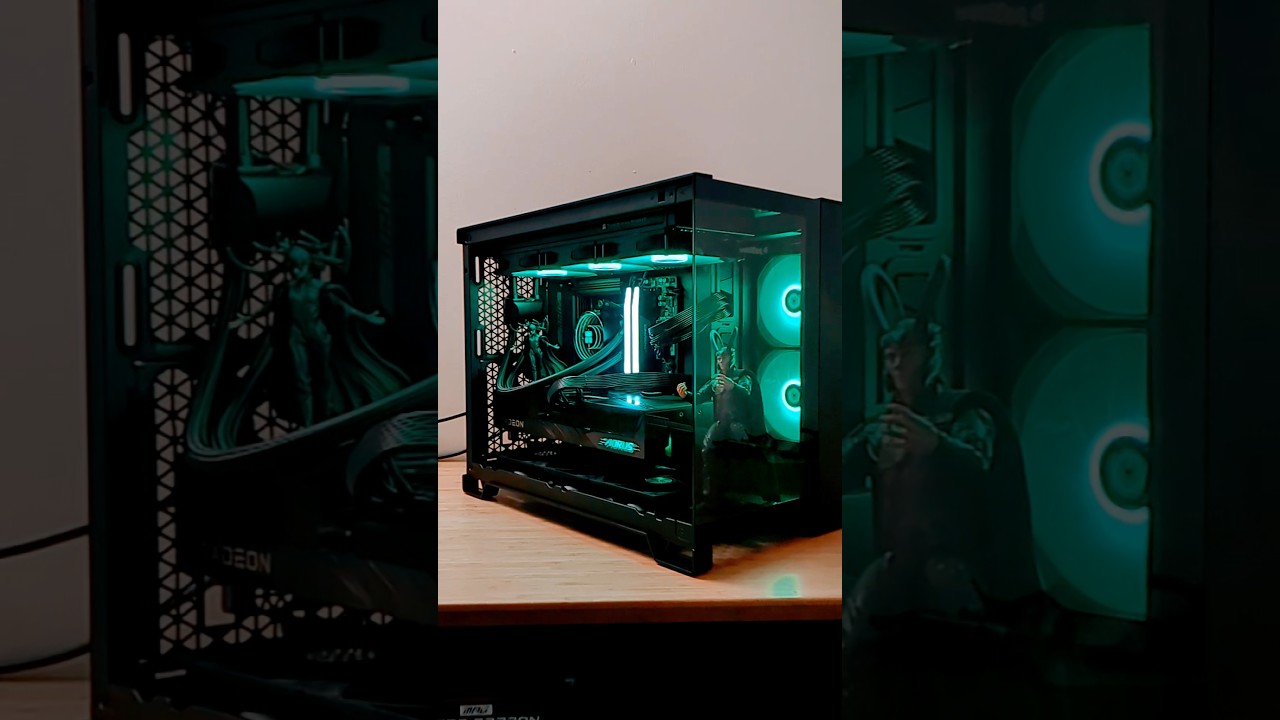 Yes! The Corsair 2500x is a microATX case that can take aio coolers up to 360mm long 😎