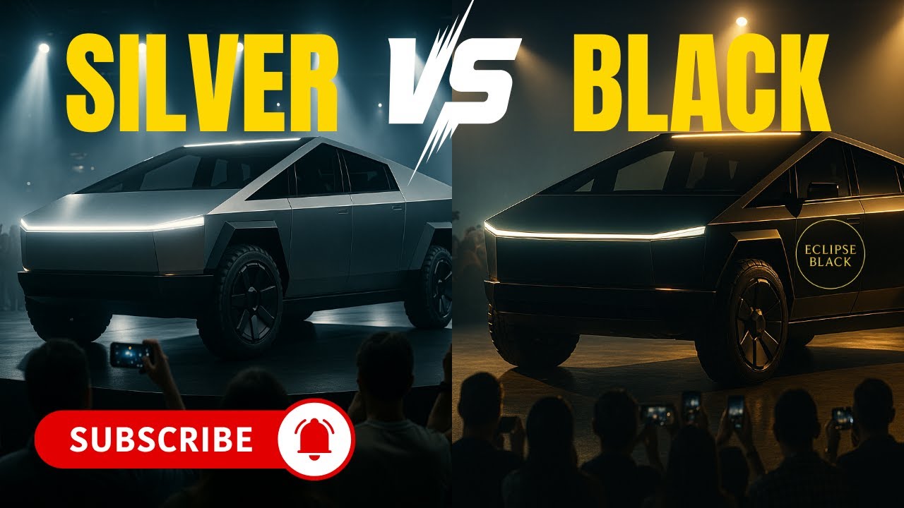 What If the Tesla Cybertruck Was Black? | Eclipse Black