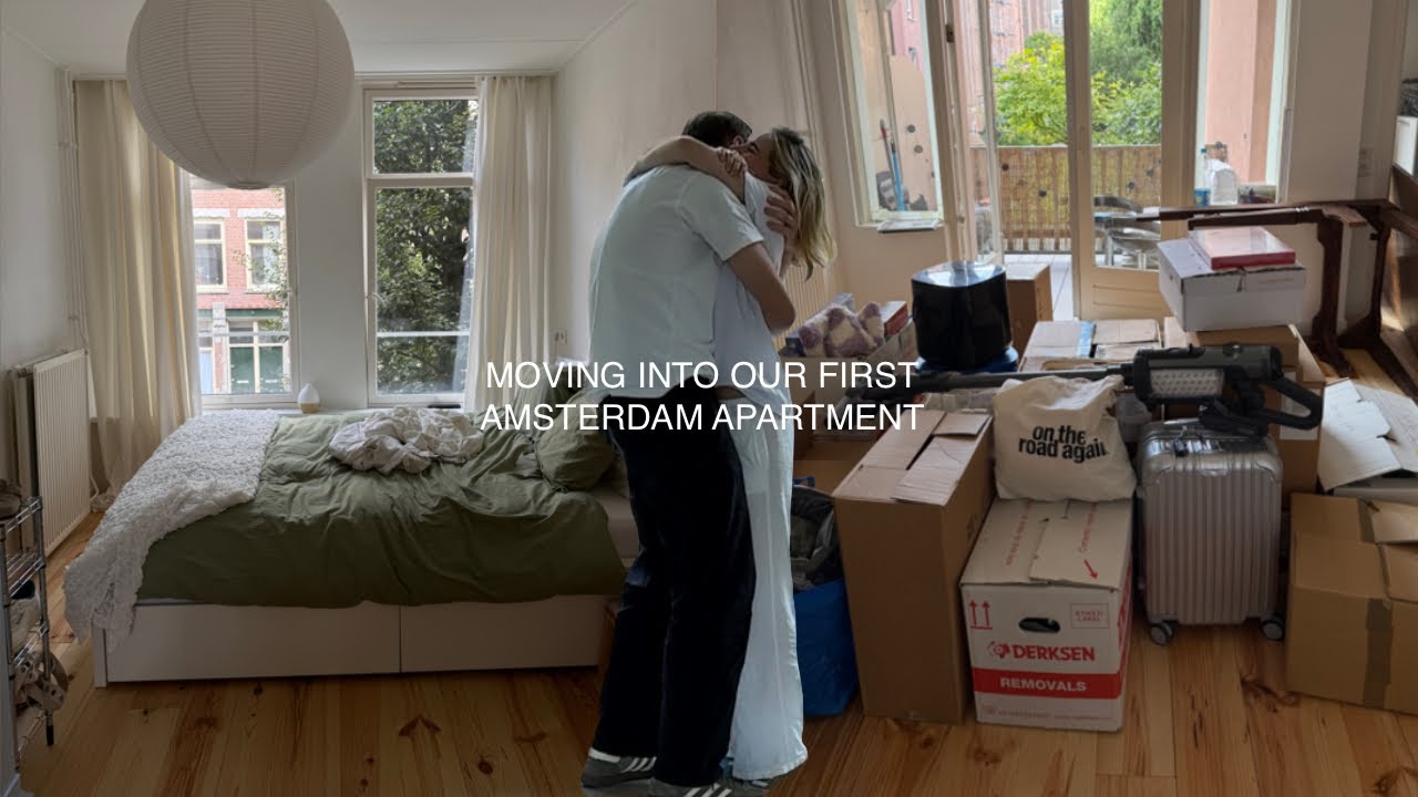 moving into our first apartment in amsterdam