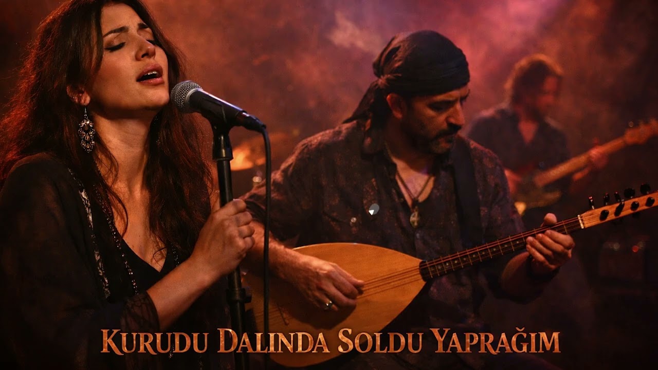 KURUDU DALINDA SOLDU YAPRAĞIM (süper bir bozlak )  - Anatolian Folk Song Psychedelic Cover