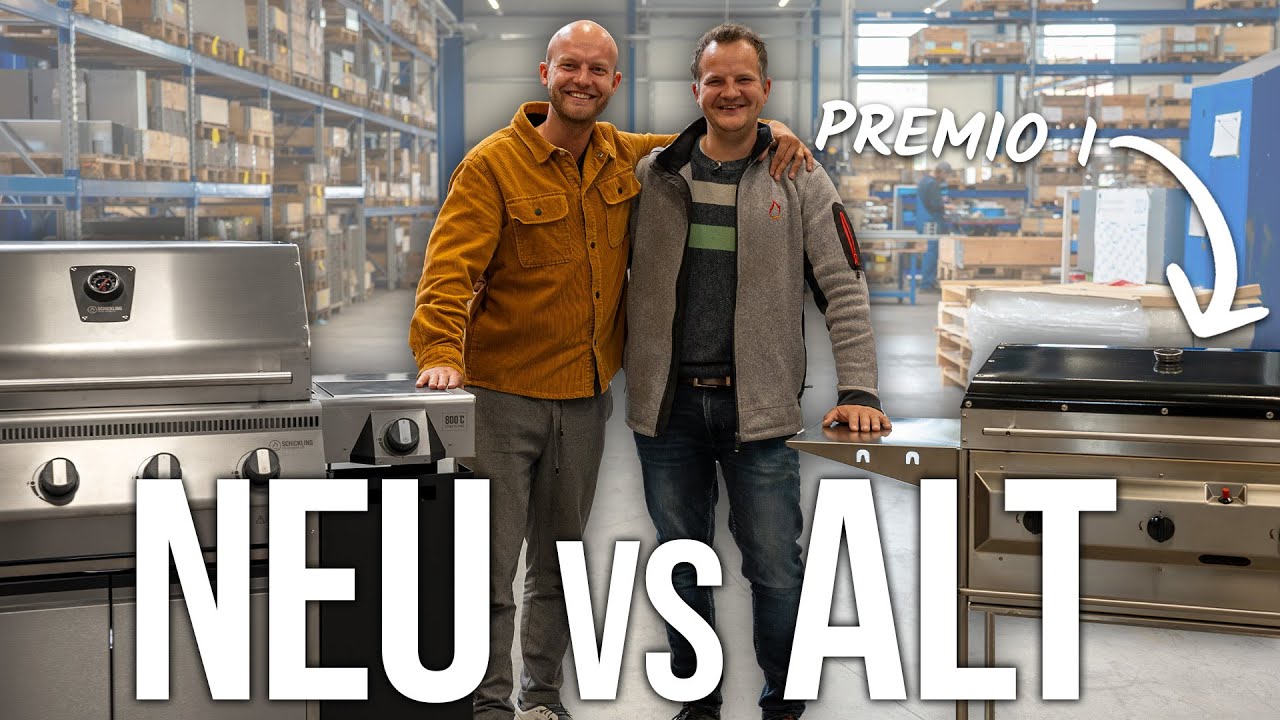 Entwicklung des Schickling Grill: Vom Premio I zum Premio III – Das hat sich in 8 Jahren geändert! 🚀