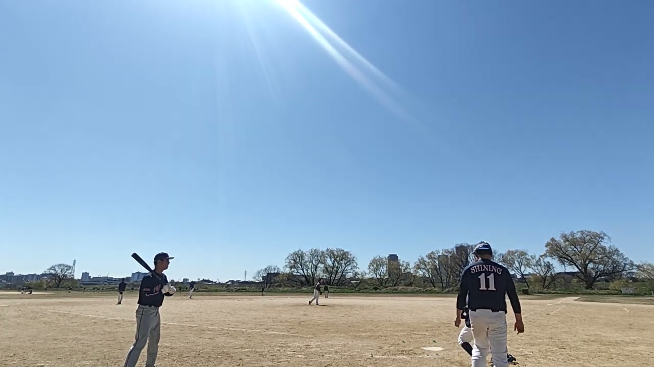 2026年3月14日ガス橋緑地野球場⑧