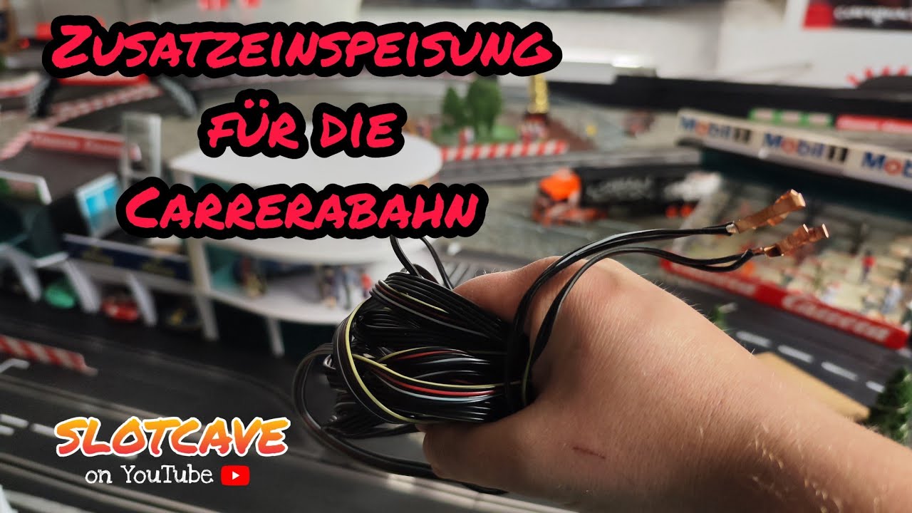 Carrera Digital 132 Zusatzeinspeisung verbauen für die Carrera Bahn!