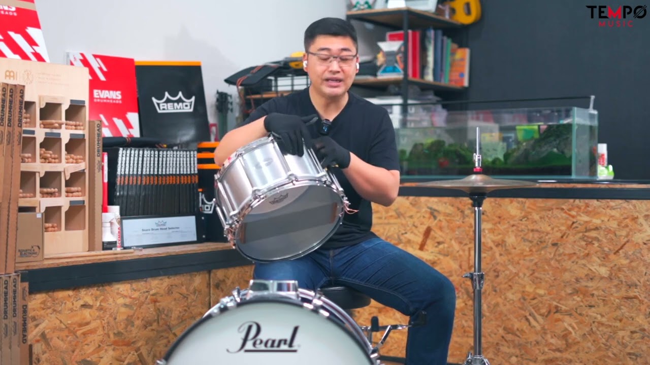 รีวิว Pearl Free Floater Aluminium Snare Drum 14”x8” 🥁