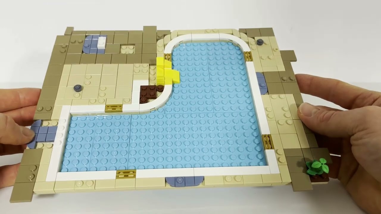 Bau meiner Legostadt | Folge 44 - Swimmingpool und Meer