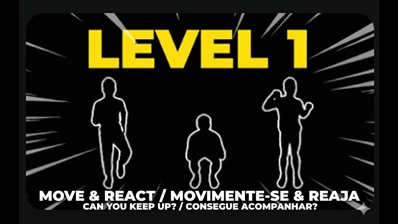 Immersive Interactive Warm Up GAME | Jump, Squat, Dodge & React | FULL VERSION