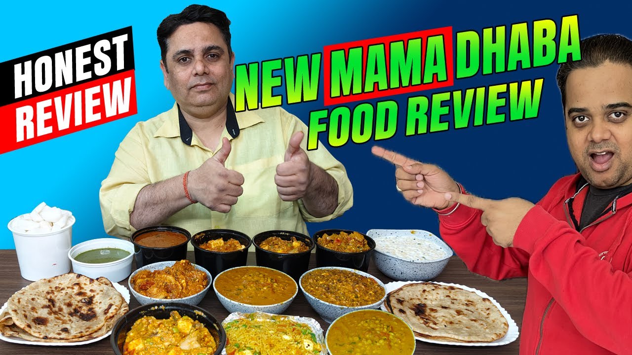 New Mama Dhaba Food Review | Dhaba Food in South Delhi ! Dhaba Food in Delhi ! Delhi Street Food