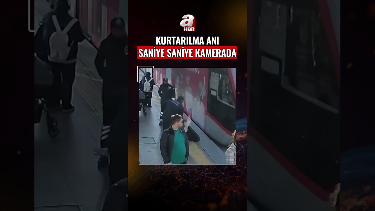 G&uuml;venlik G&ouml;revlisinin Dikkati Kadını &Ouml;l&uuml;mden B&ouml;yle Kurtardı! #haber #shorts #g&uuml;ndem