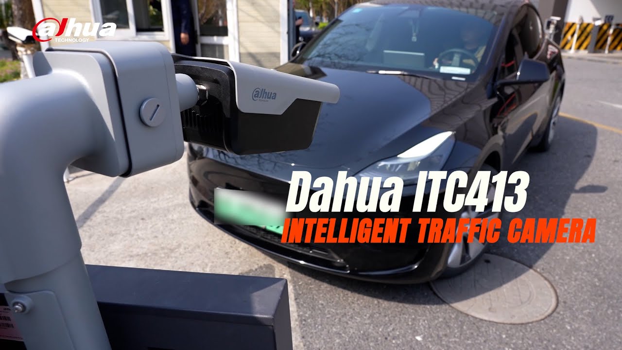 Dahua ITC413 Intelligent Traffic Camera Highlight