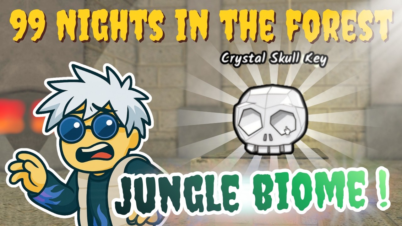 🌴 Nieuwe Jungle Biome… ik ontdek een GEHEIME DUNGEON! | Roblox 99 Nights in the Forest (deel 34)