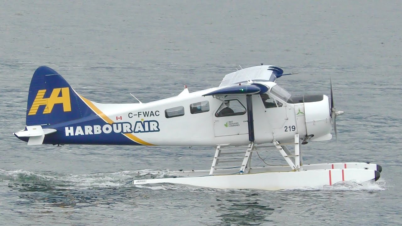 De Havilland Canada DHC-2 Beaver Engine Startup and Takeoff