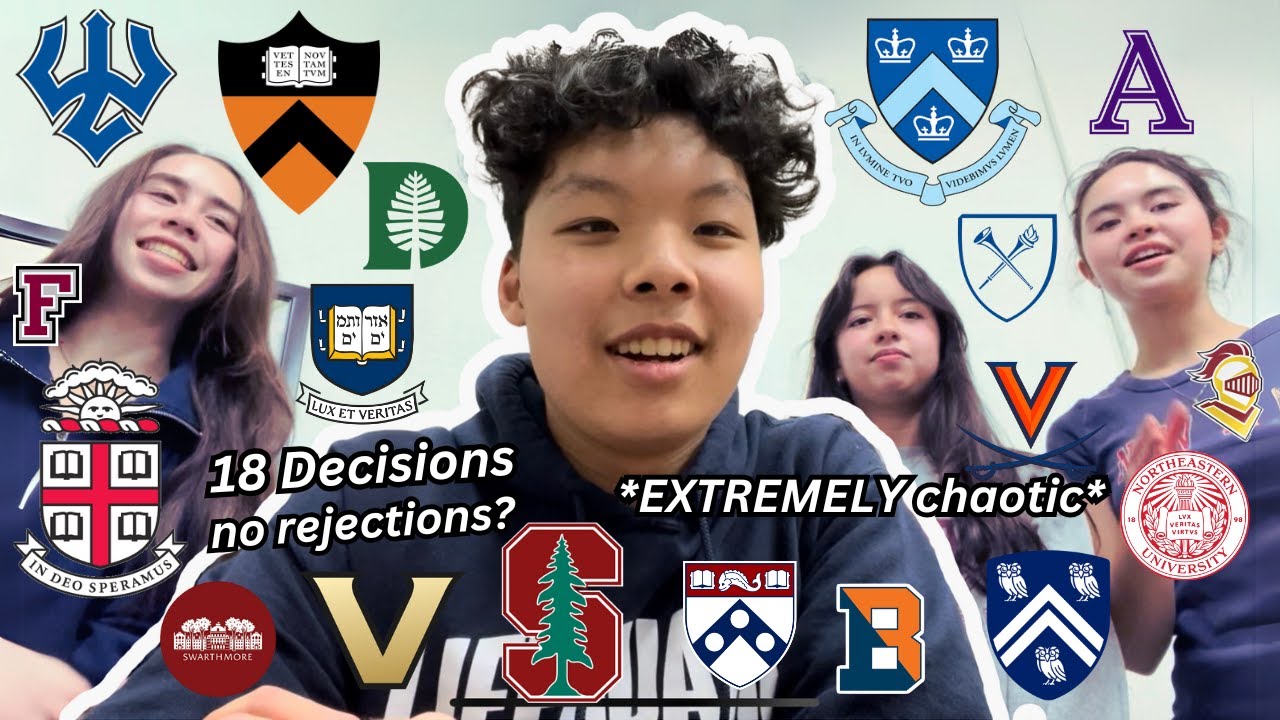 COLLEGE DECISIONS REACTION 2025 | 6 Ivies, Stanford & T20s