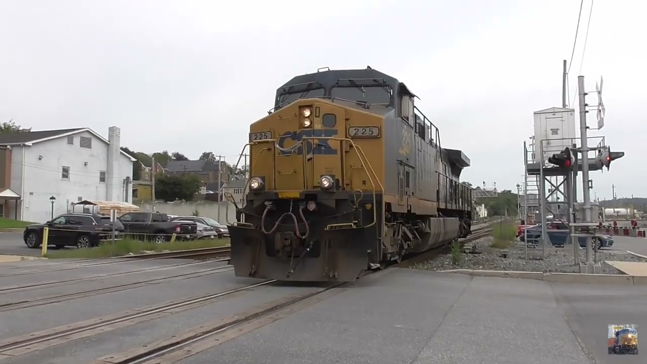 Two CSX Trains on the Cumberland Subdivision September 29 2025