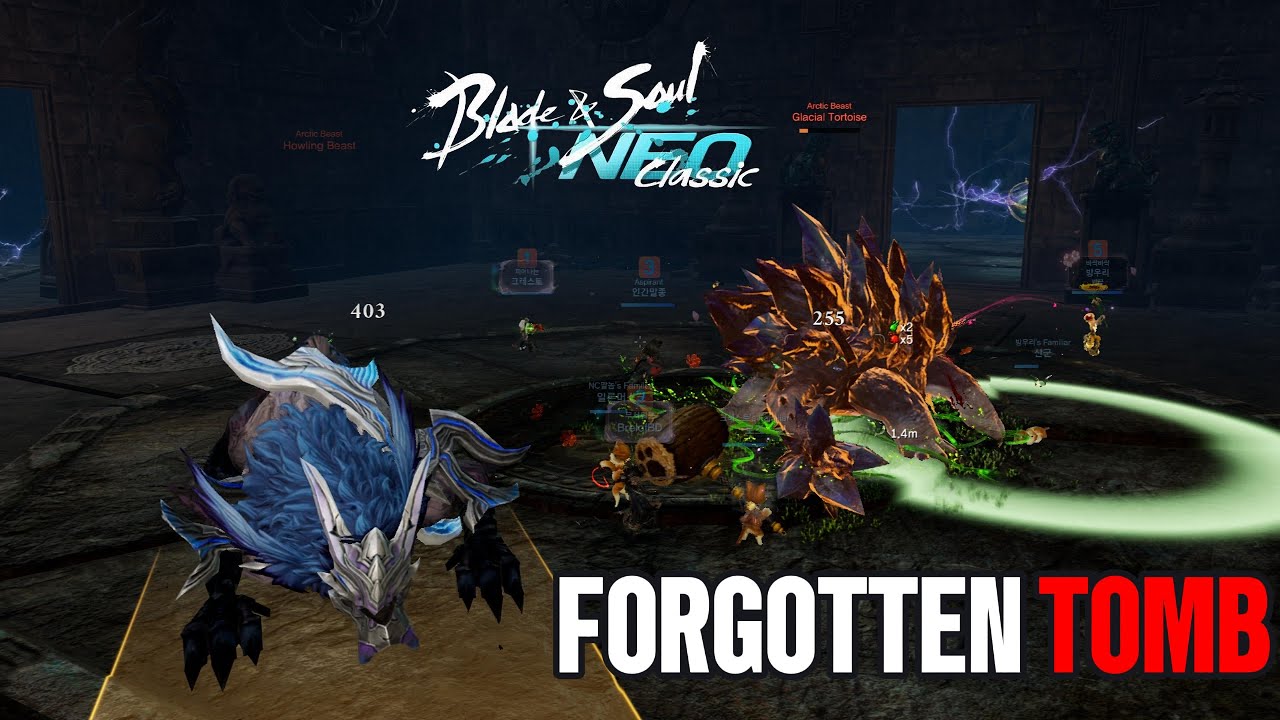 Blade & Soul Neo Classic Forgotten Tomb Dungeon