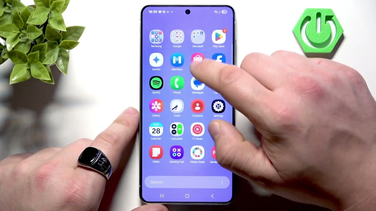 SAMSUNG Galaxy S25 Edge &ndash; How to Setup Gemini for Real Time Assistant