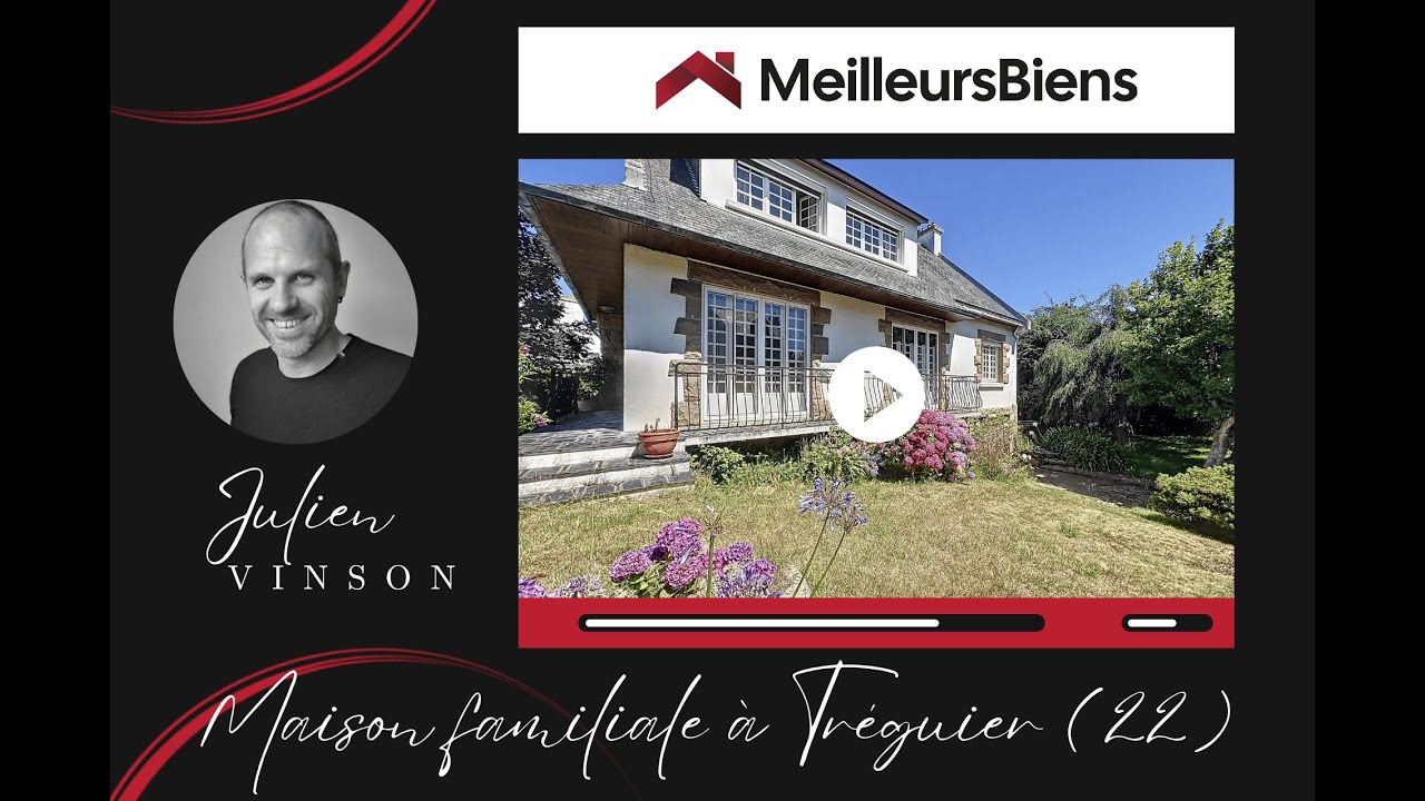 MAISON FAMILIALE À RENOVER À TRÉGUIER (22)