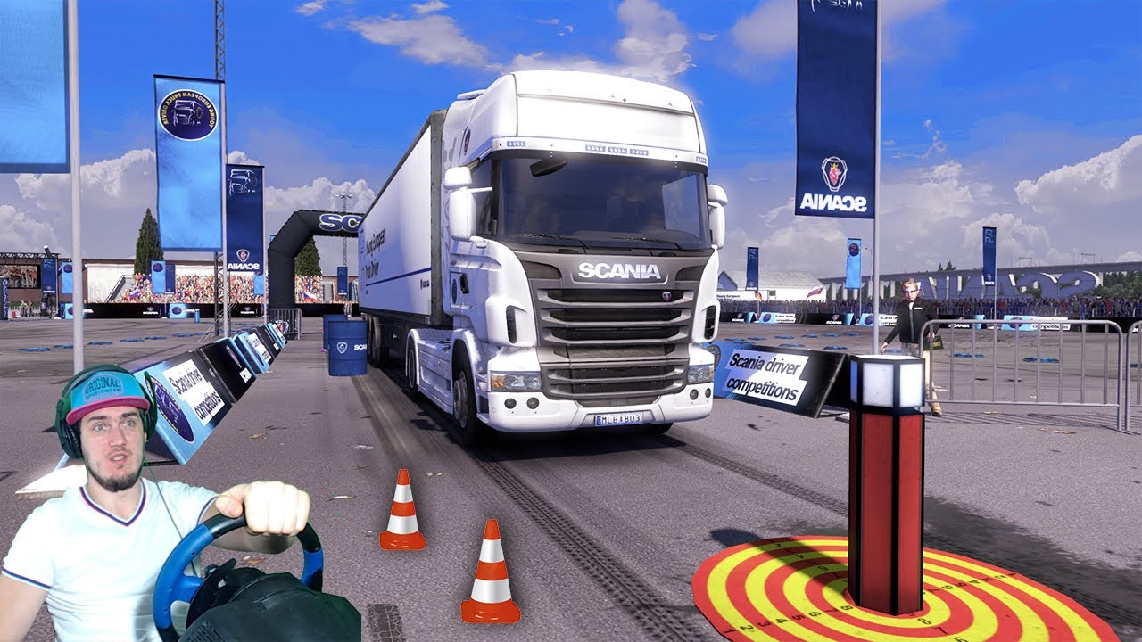 САМЫЙ ЖЕСТКИЙ СКИЛЛ ТЕСТ ДЛЯ ДАЛЬНОБОЙЩИКА - SCANIA TRUCK DRIVING SIMULATOR